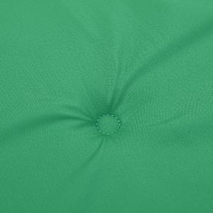Podušky na židli vysoké opěradlo 2 ks zelené 120x50x3 cm textil - obrázek 8