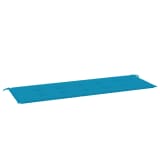 vidaXL Tuinbank kussen 150x50x3 cm blauw