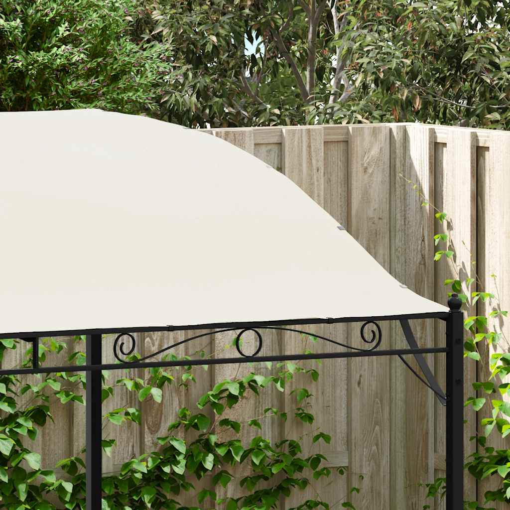 Gazebo Fabric Cream White VidaXL 15 width=274
