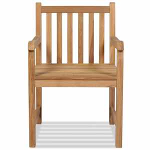Zahradní židle 2 ks masivní teak - obrázek 3