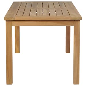 Konferenční stolek teak 90 x 50 x 45 cm - obrázek 3