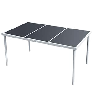 vidaXL aialaud 150 x 90 x 74 cm must, teras