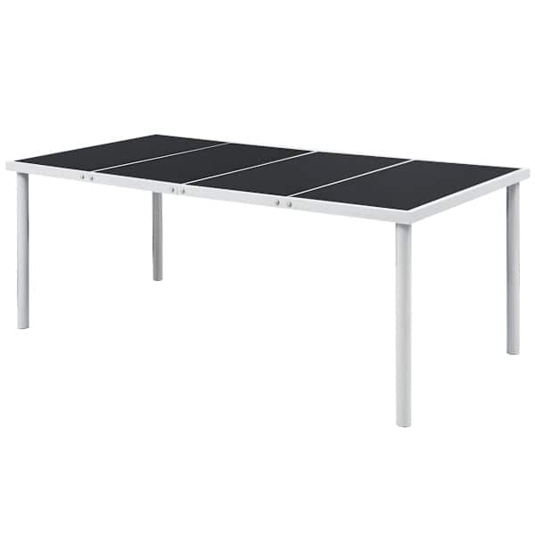vidaXL aialaud 190 x 90 x 74 cm must, teras