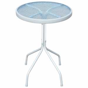 3dílný bistro set ocelový černý - obrázek 2