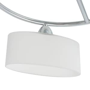 Stropní svítidlo s eliptickými stínidly na 5 žárovek E14 200 W - obrázek 4