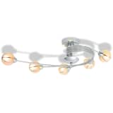 vidaXL Taklampe med 5 LED-lyspærer G9 200 W