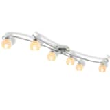 vidaXL Taklampe med 6 LED-Pærer G9 240 W
