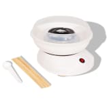 vidaXL Máquina de algodón de azúcar 480 W blanca