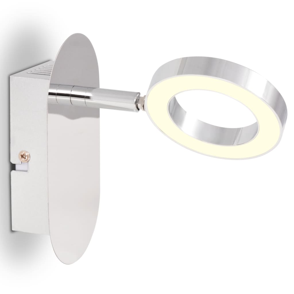 vidaXL LED-wandlamp met 1 lamp warm wit vidaXL LED-wandlamp met 1 lamp warm wit