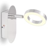 vidaXL LED-Wandleuchte mit 1 Lampe Warmweiß