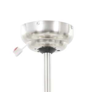 Ozdobný stropní ventilátor se světlem 128 cm bílý - obrázek 9