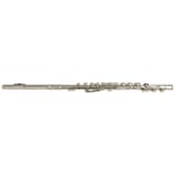 vidaXL Silver Flute with Soft Case 16 Holes
