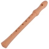 vidaXL Wooden Flute 8 Holes Maplewood Brown