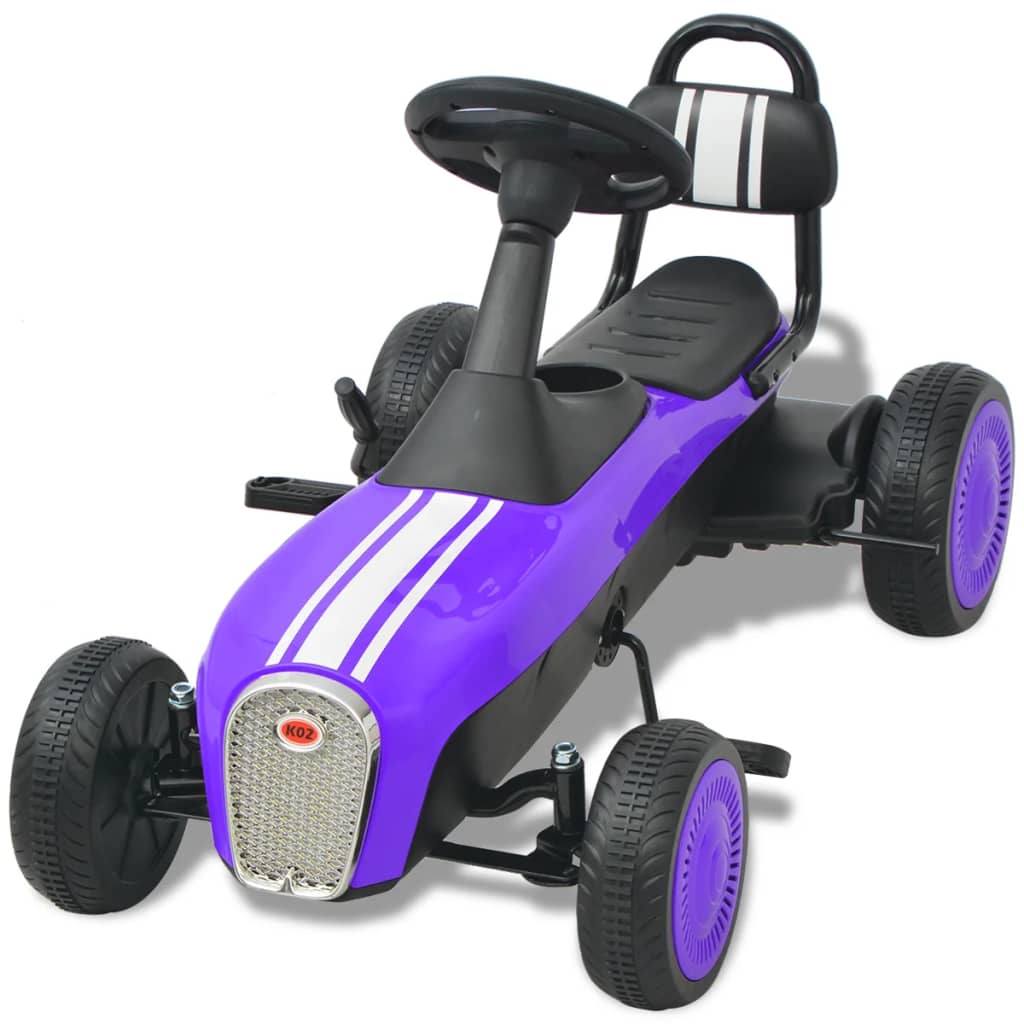 vidaXL Kart à pédale violet