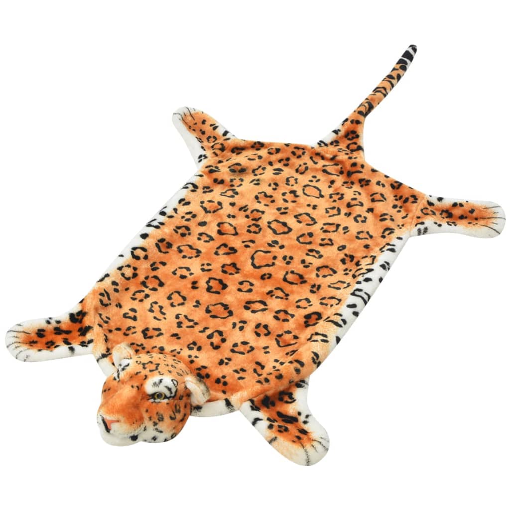 Covor cu model leopard 139 cm Pluș Maro