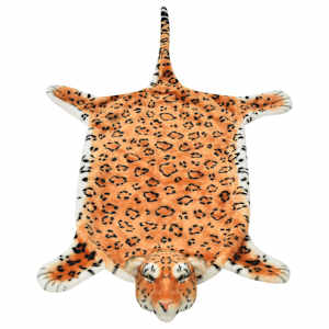 Plyšový koberec leopard 139 cm hnědý - obrázek 2