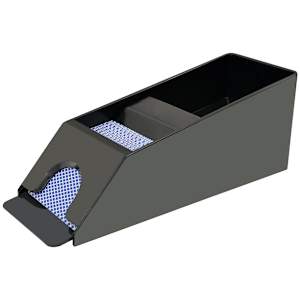 Kombinovaný set poker/blackjack s 600 laserovými žetony hliník - obrázek 2