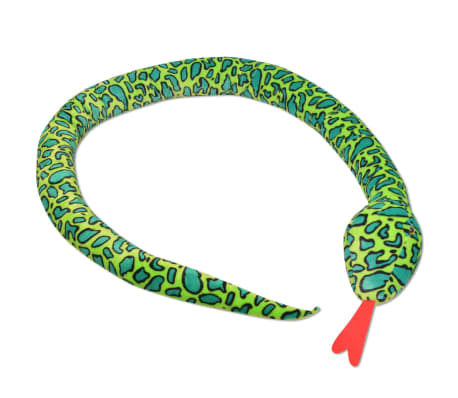 vidaXL Serpent jouet en peluche XXL 250 cm