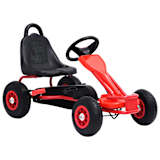 vidaXL Pedal Go-Kart mit Luftreifen Rot