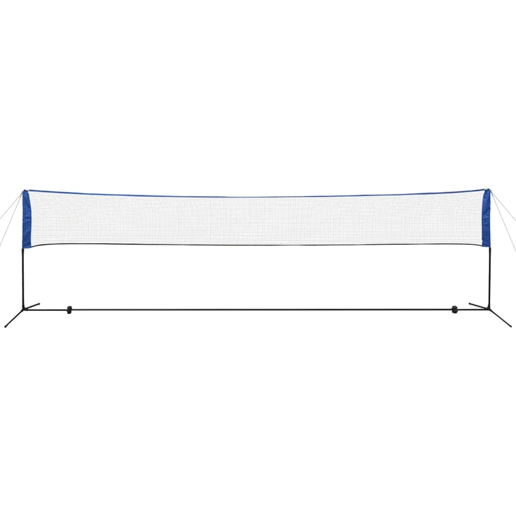 vidaXL Fileu de badminton cu fluturași, 600 x 155 cm