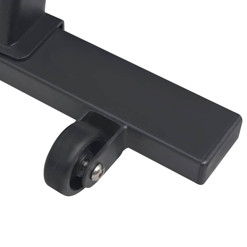 Cyclette Ellittica Con Sensori A Impulso Nera E Rossa VidaXL 16 width=274