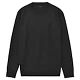 vidaXL Jersey de hombre cuello redondo negro XL