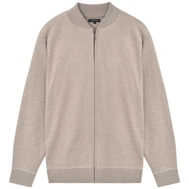 vidaXL Cardigã para homem tamanho XL bege[1/5]