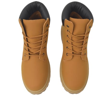 vidaXL Men’s Boots Camel Size 10.5