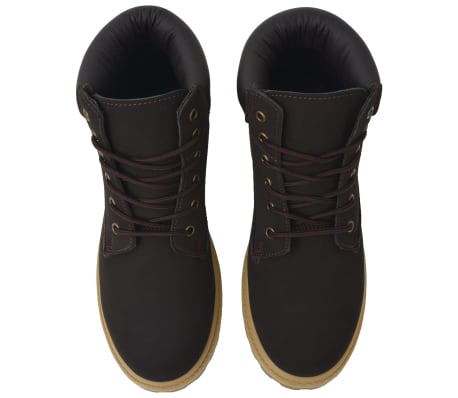 vidaXL Heren boots bruin maat 44