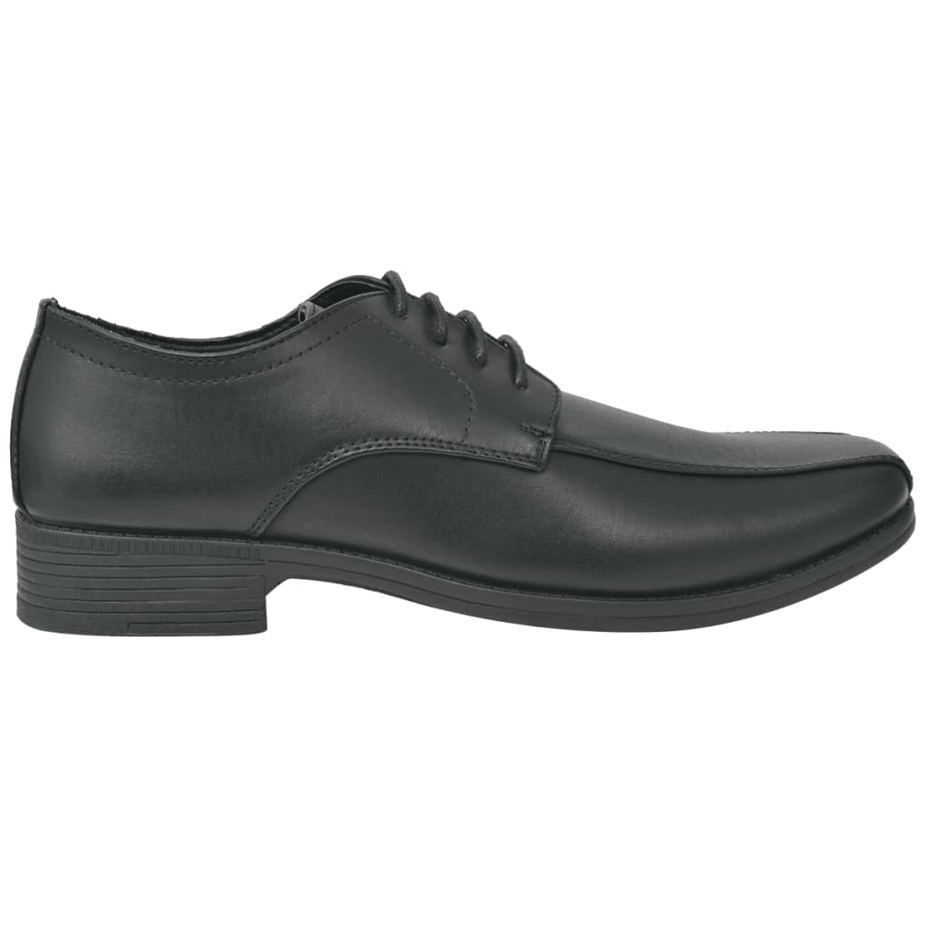 vidaXL Business-Schuhe Schnürschuhe Schwarz Größe 40 PU-Leder