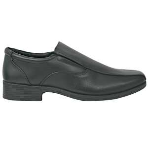 vidaXL Mocasines de hombre negros talla 42 cuero PU
