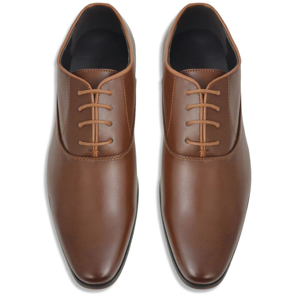 Thumbnail - vidaXL Business-Schuhe für Herren Schnürschuhe Braun Gr. 42