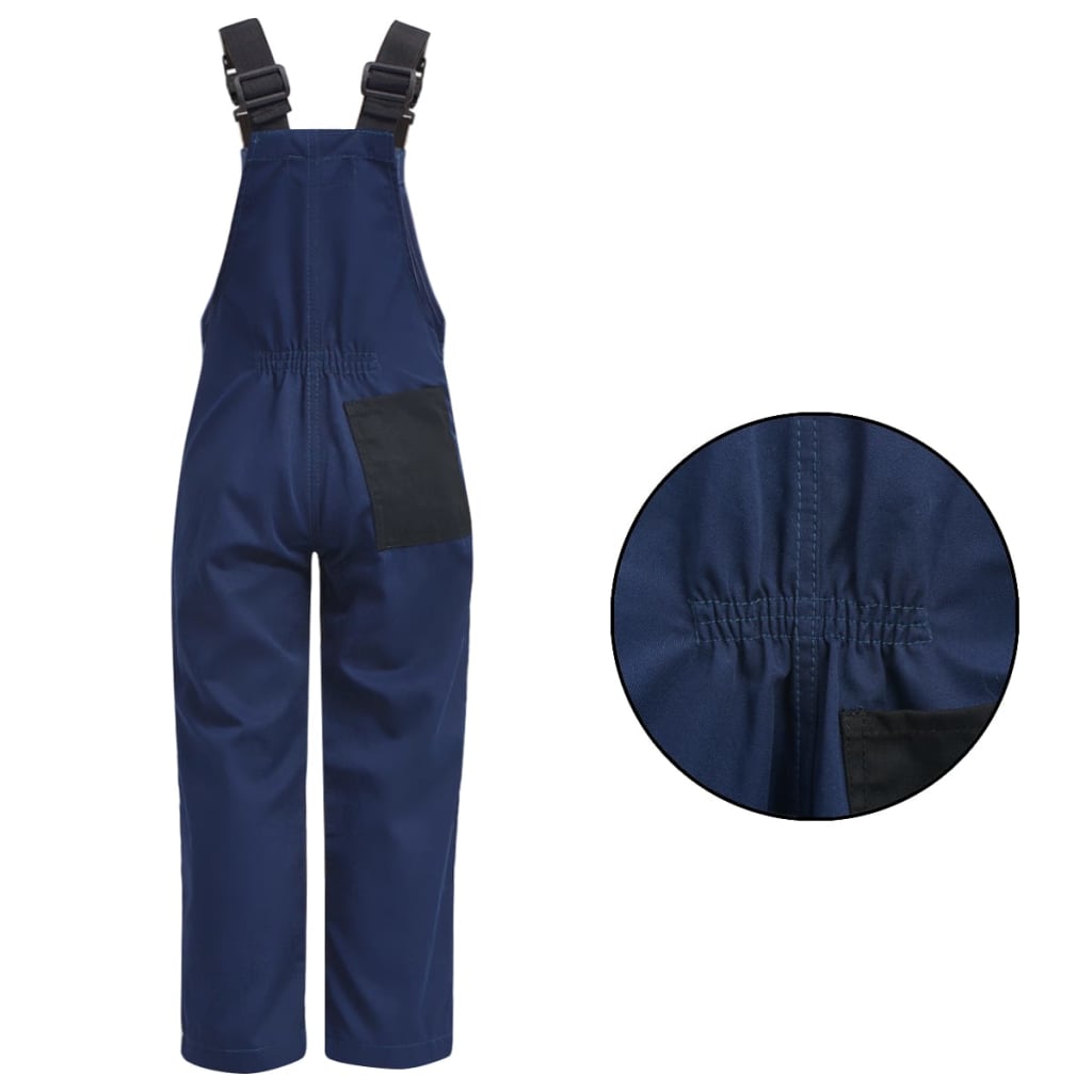 

vidaXL Kinderoverall maat 98/104 blauw