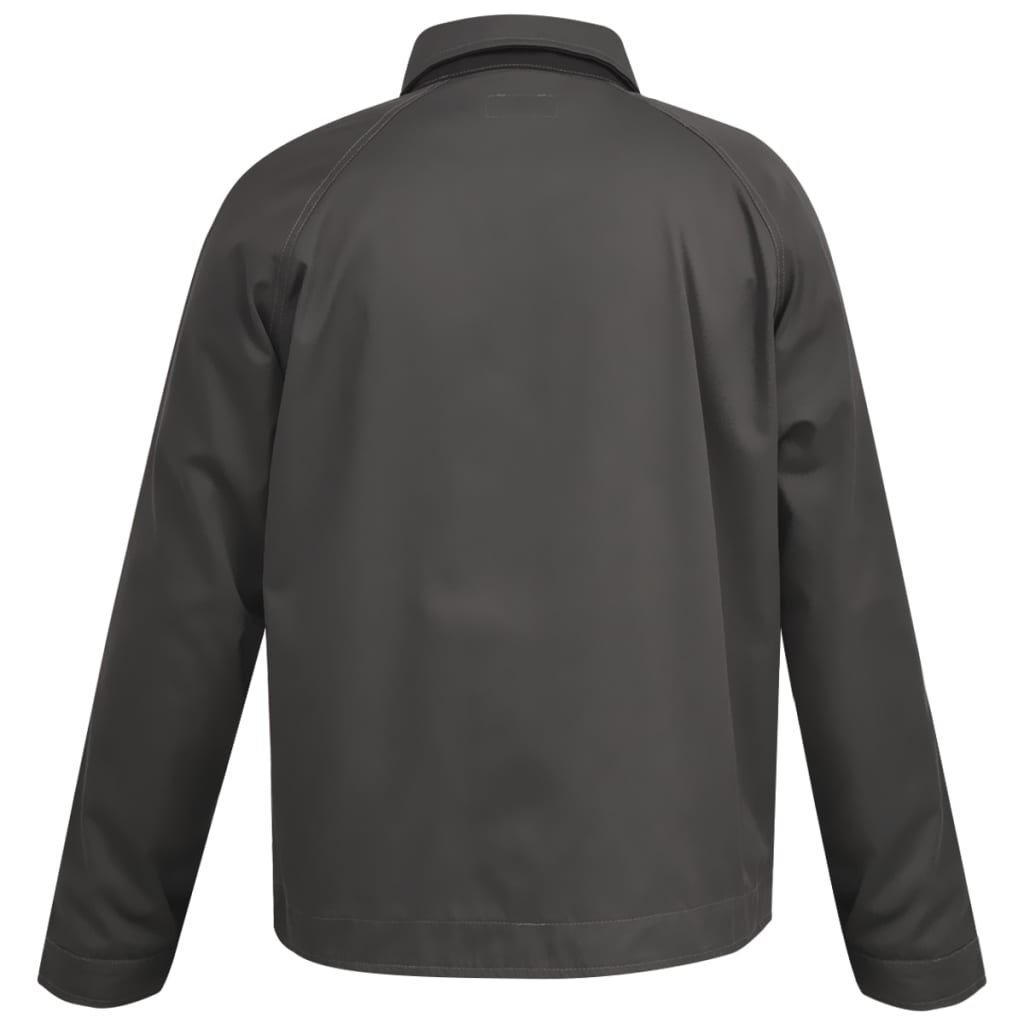 vidaXL Chaqueta de trabajo de hombre talla M gris