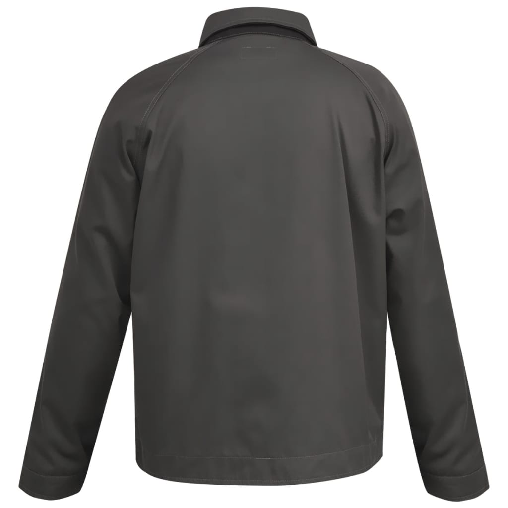 vidaXL Men's Work Jacket Size XXL Grey