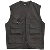 vidaXL Chaleco de trabajo de hombre talla XL gris