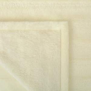 vidaXL Apklotas, dirbtinis kailis, kremo sp., 100x150 cm