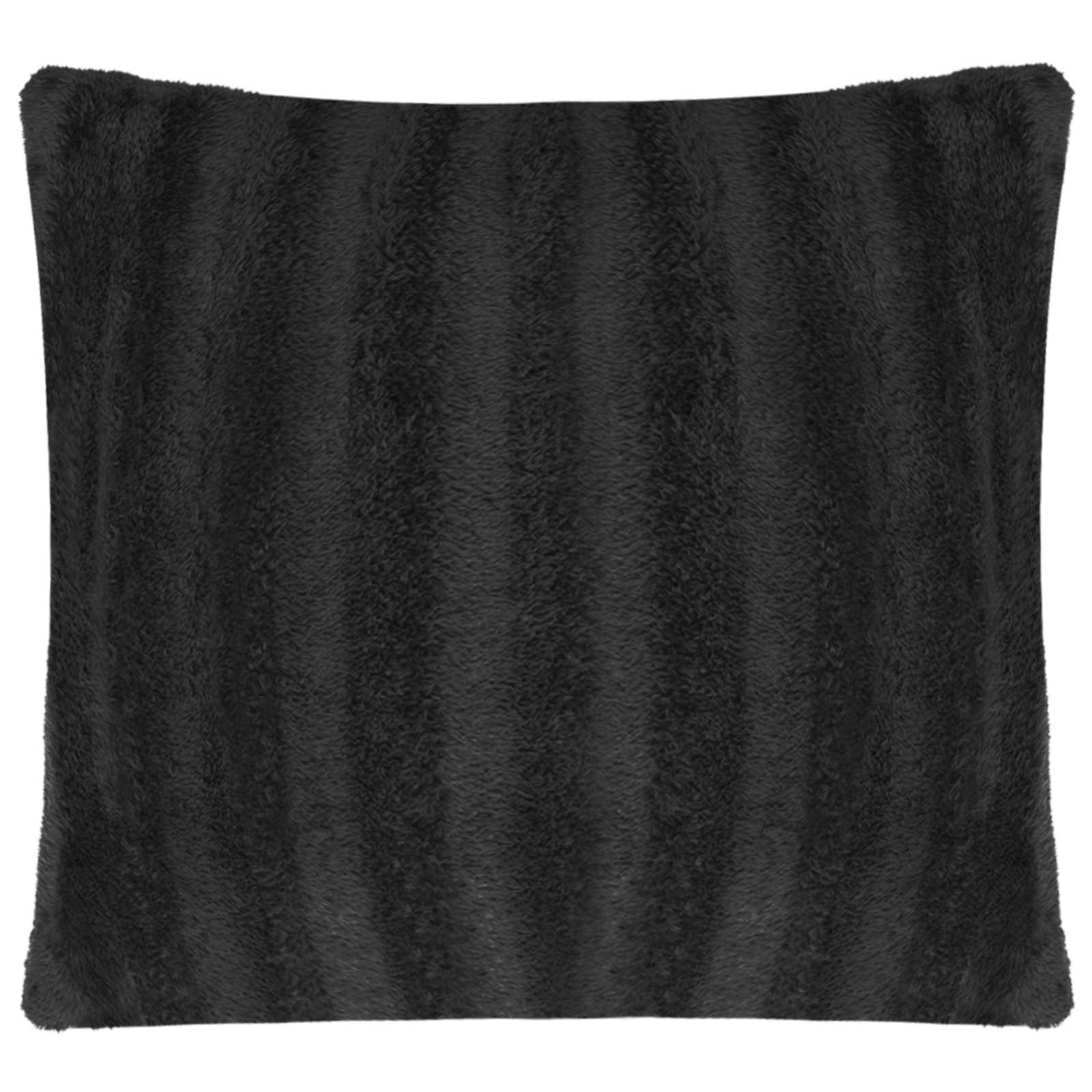 Blankets and throw pillow black 200 X 150 cm polyester