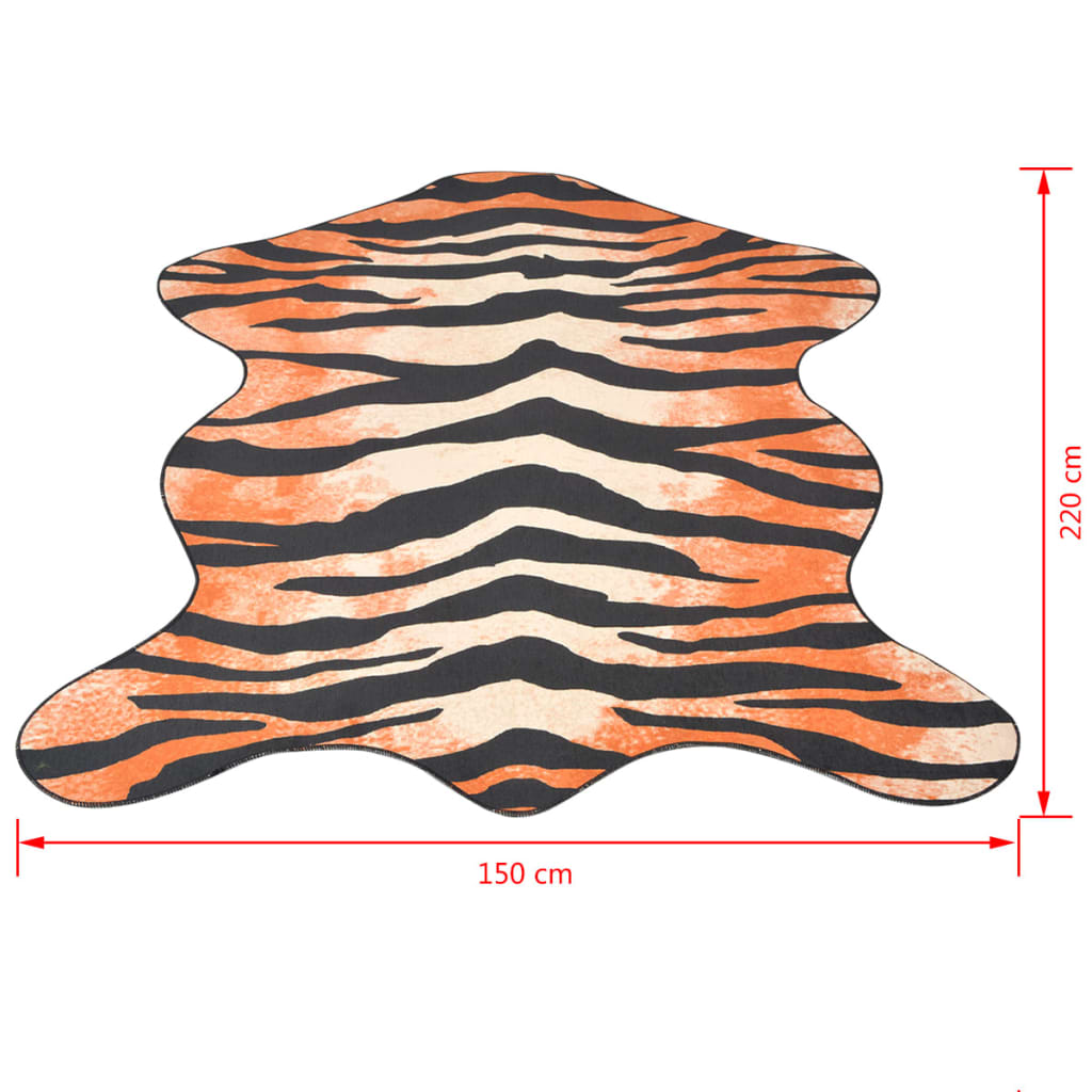 Szőnyeg 150x220 cm tigris mintázattal 