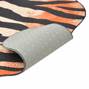 vidaXL Muotoiltu matto 150x220 cm Tiikerikuvio