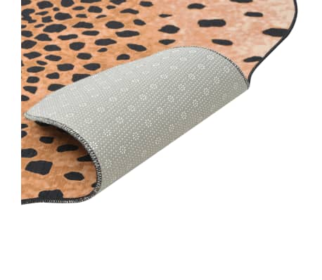 vidaXL Tapis profilé 70 x 110 cm Impression de guépard