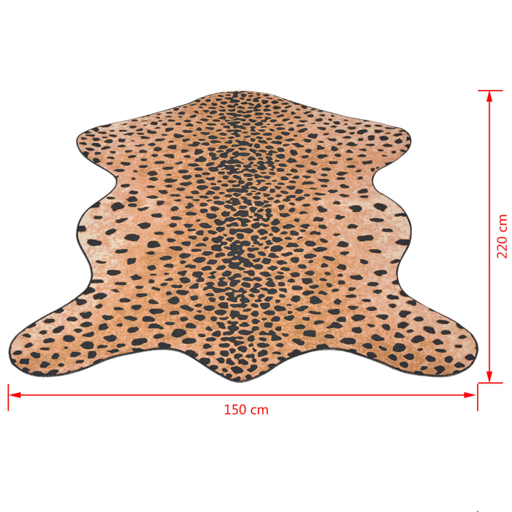 Szőnyeg 150x220 cm leopárd mintázattal 