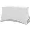 vidaXLi venivad lauakatted 2 tk 243 x 76 x 74 cm valge