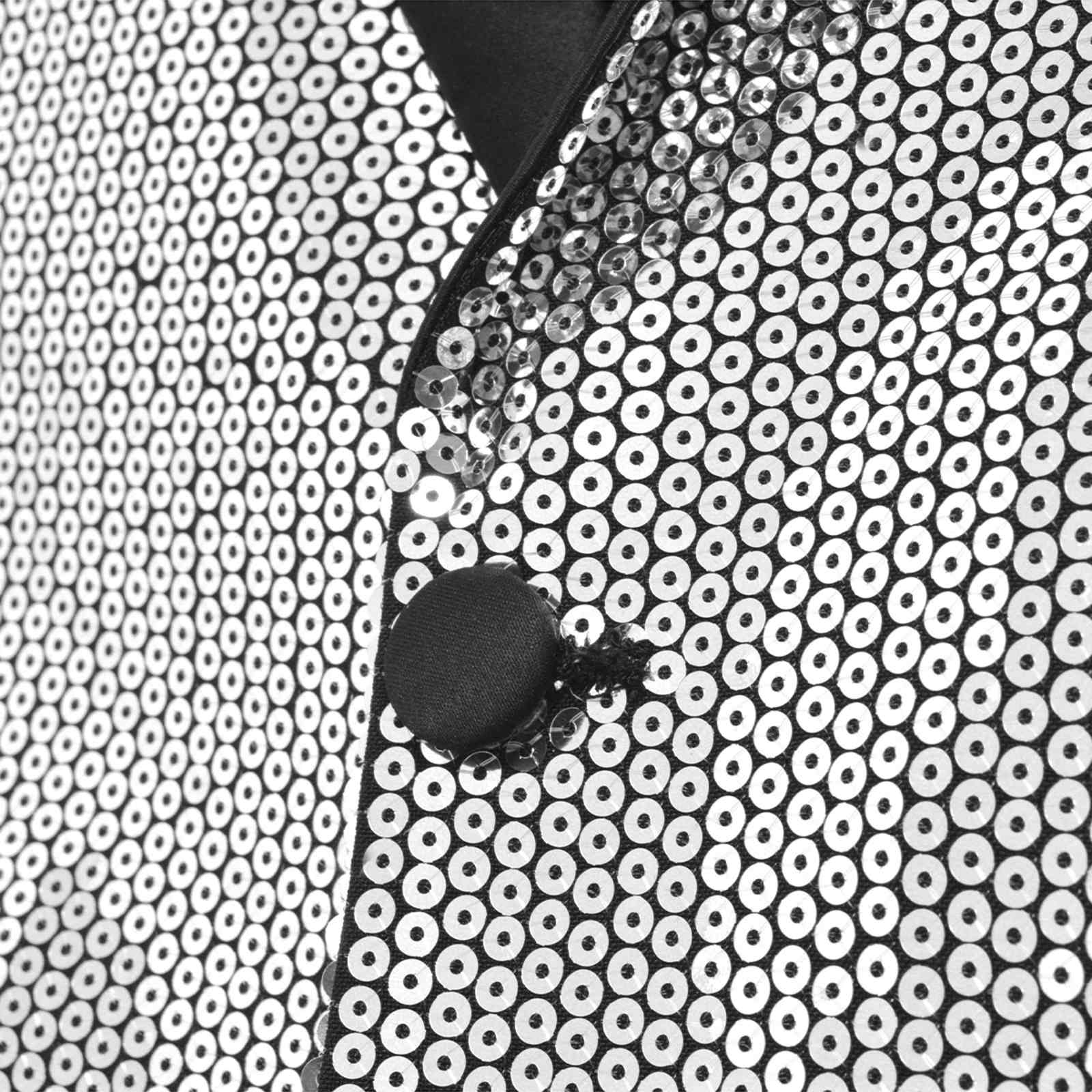 Vīriešu žakete Sudraba 48 Poliesters