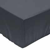 vidaXL Rjuhe 2 kosa 90x220 cm iz Bombaža Antracitne Barve
