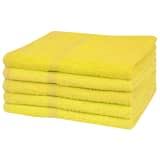 vidaXL Ręczniki kąpielowe, 5 szt, 100% bawełna 360 g/m², 100x150 cm