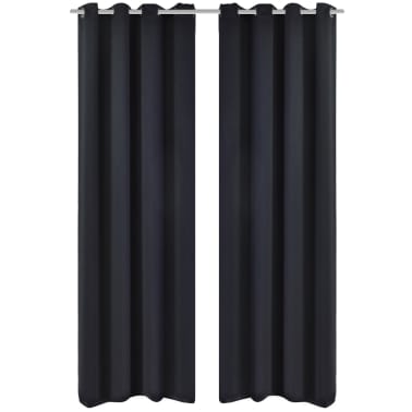 Acheter vidaXL Rideau occultant 2 pcs avec œillets métalliques ... Acheter vidaXL Rideau occultant 2 pcs avec œillets métalliques ...