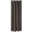 vidaXL barna sötétítőfüggöny fém fűzőlyukakkal 270 x 245 cm termék 2. képe