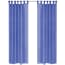  vidaXL 2 db királykék fátyolfüggöny 140 x 225 cm termék 2. képe