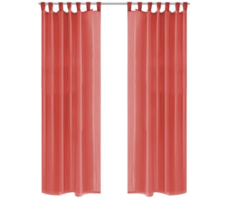 Acheter vidaXL Rideau occultant 2 pcs Voile 140 x 175 cm Rouge pas ... Acheter vidaXL Rideau occultant 2 pcs Voile 140 x 175 cm Rouge pas ...